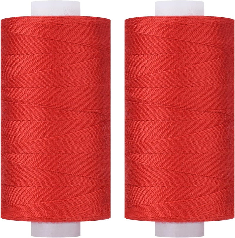 simthread All Purpose Thread Polyester 400Y Red - Image 1